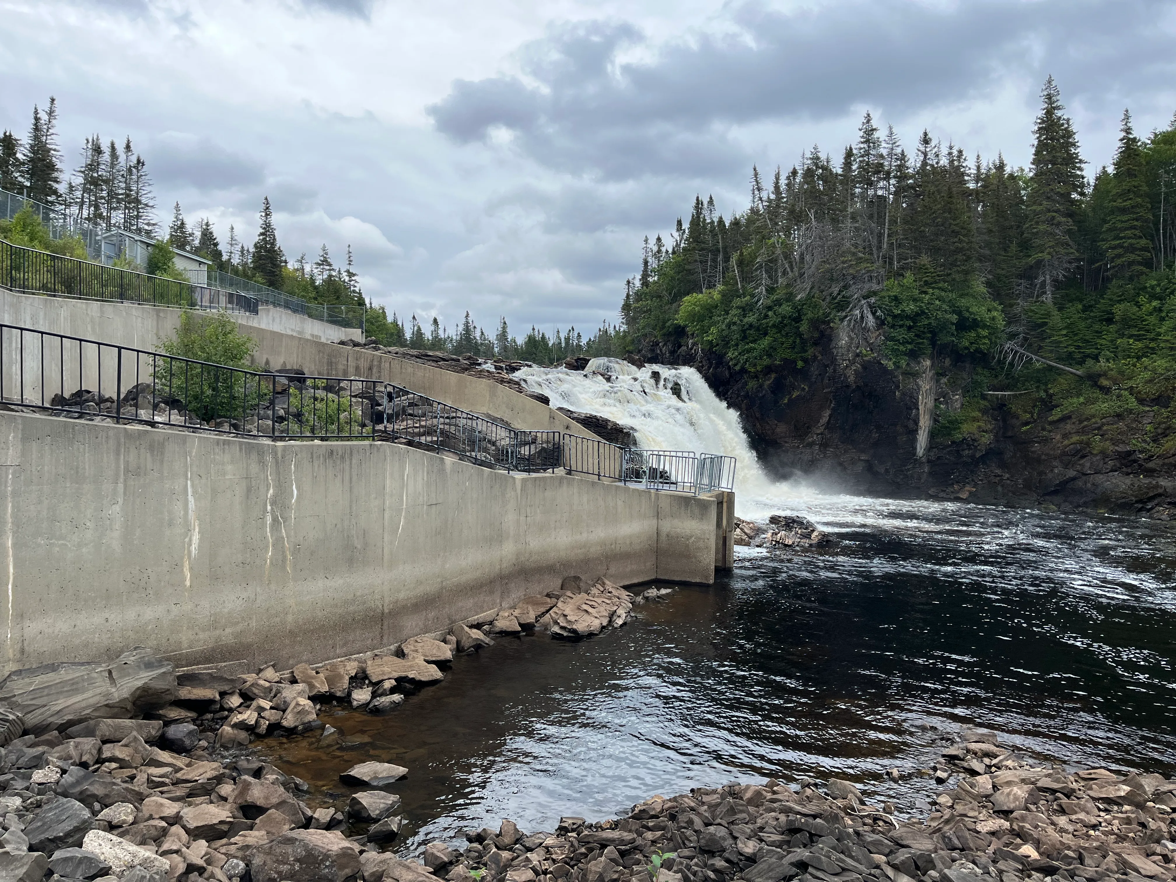 Fischtreppe in Bild 1